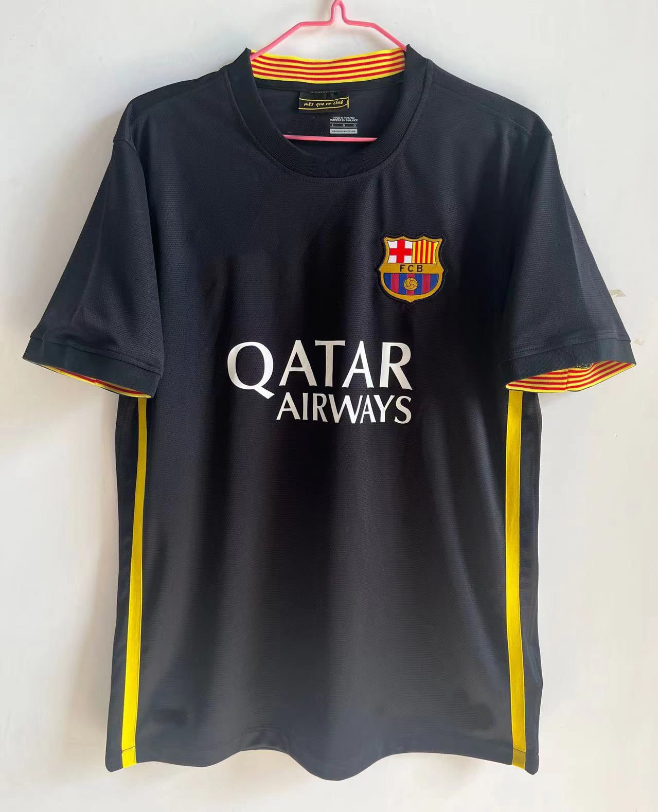 Barcelona Classic 10 Messi Rivaldo Puyol Figo Neymar Long Short Sleeve