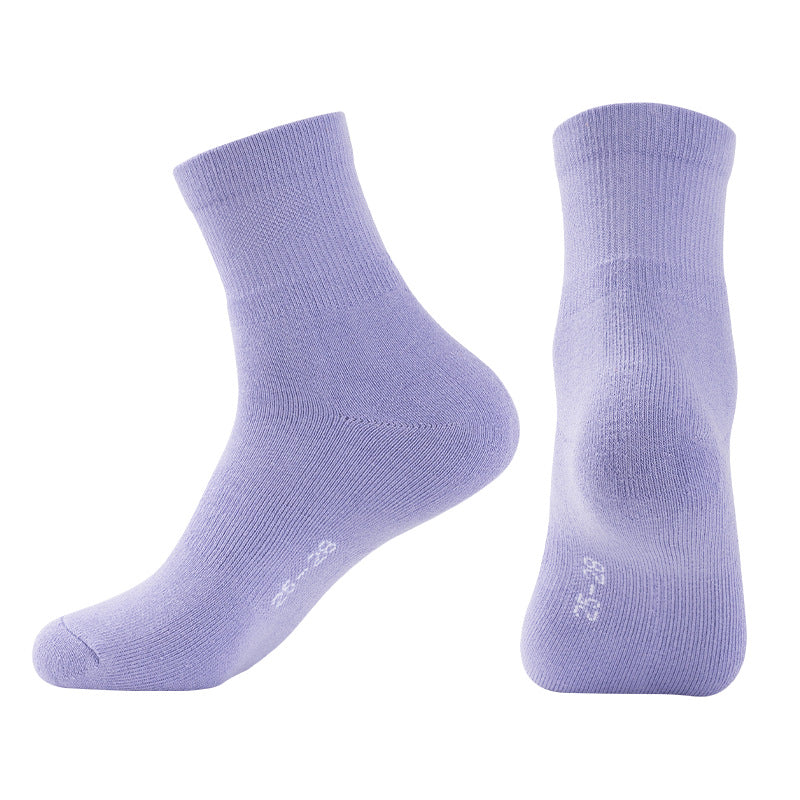 Baseball Mid-Calf Sweat-Wicking Breathable Sports Socks