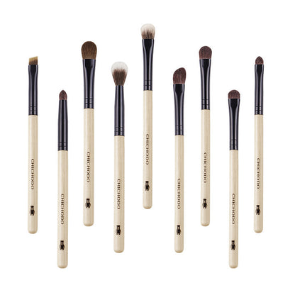 9-Piece Pony Hair Eye Brush Set