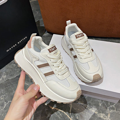 Spring new white casual shoes