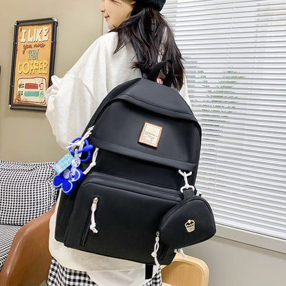 Multi-piece student bag handbag backpack