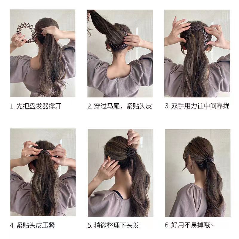 Folding Retractable Hairpin Hair Accessories