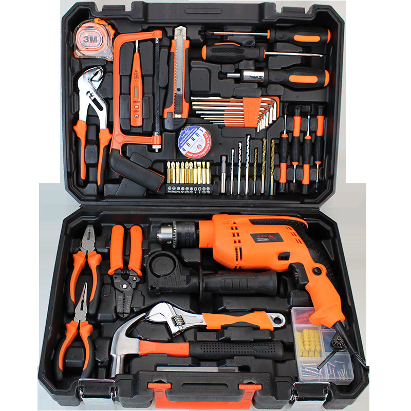 Large set of lithium battery drill set 48-piece tool set