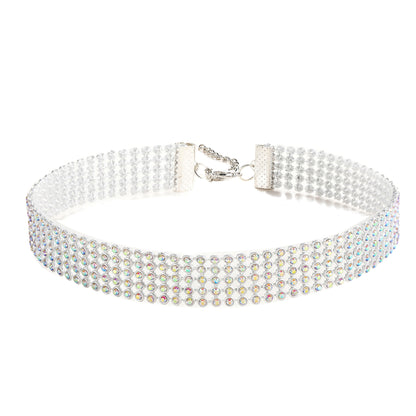 Multi-layer diamond necklace wholesale