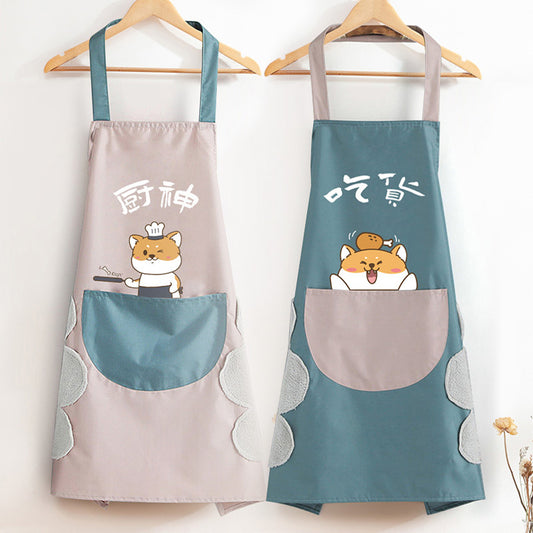 Apron home kitchen waterproof greaseproof