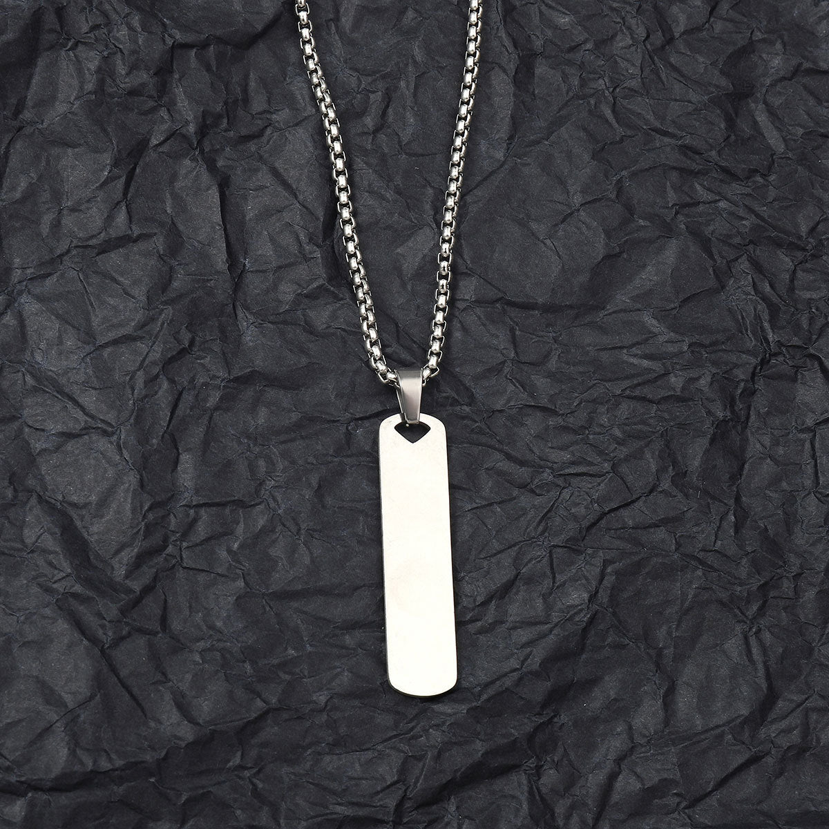 Titanium steel cross trendy cool necklace