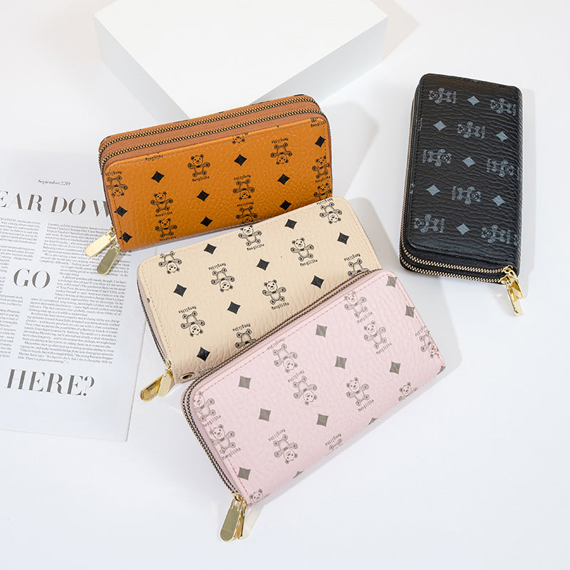 Multi-card portable and fashionable mobile phone bag