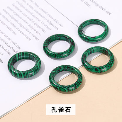 Natural Dongling jade ring ring