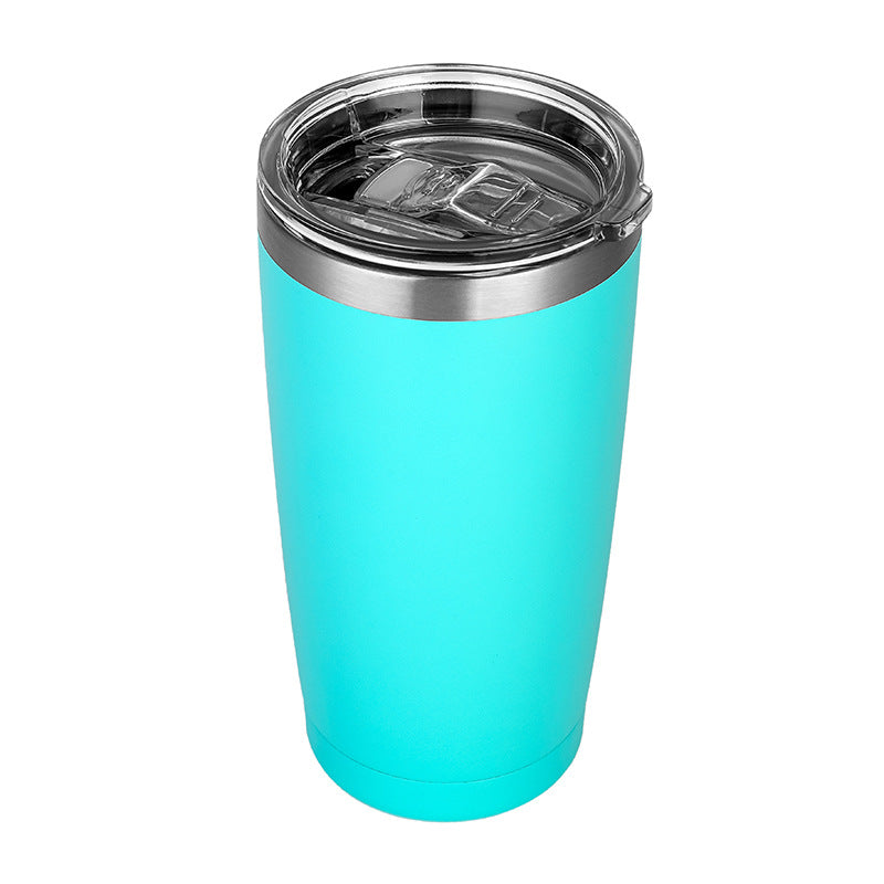 20Oz spray thermos cup straw cup