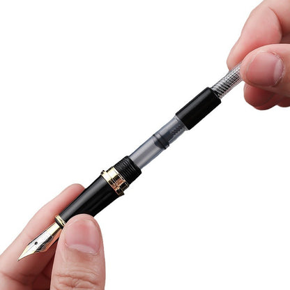 Men's matte black fountain pen