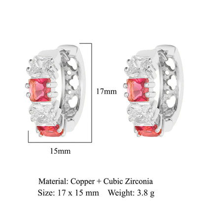 Advanced copper-sensitive zircon ear buckle