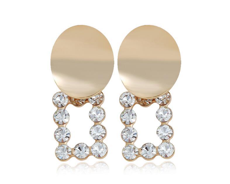 Sparkling Diamond Women's Earrings