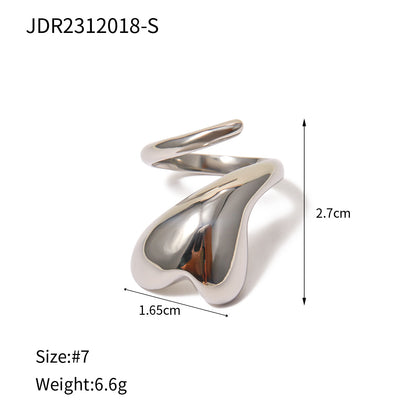 High-grade titanium steel ring