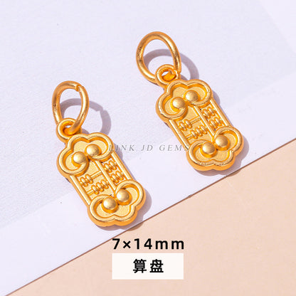 Aluminum gold ancient gold alloy accessories