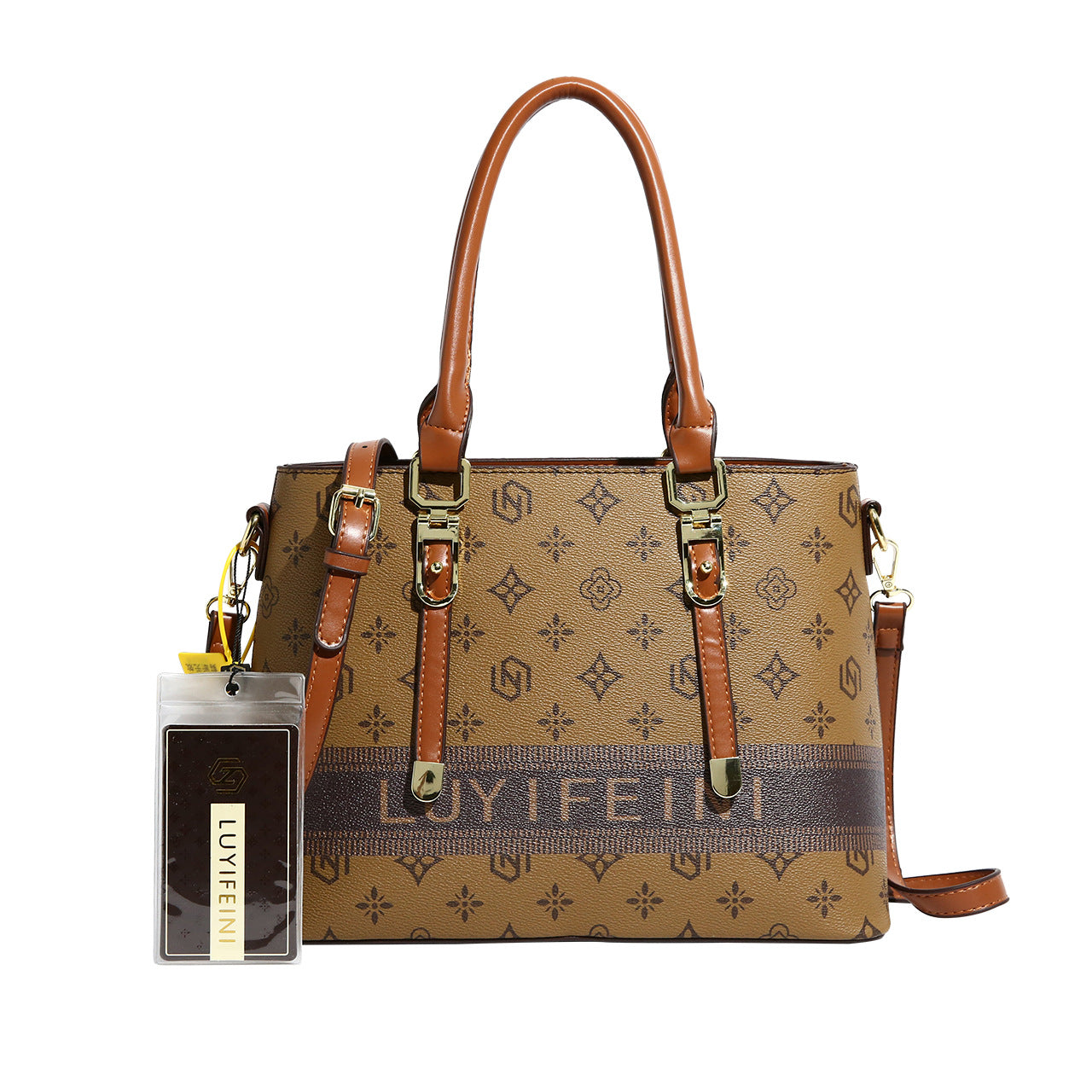 Retro printed versatile handbag wholesale