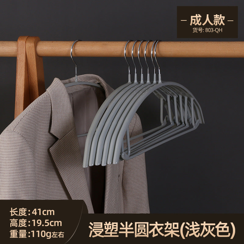 Adult Non-Slip Half-Round Hangers