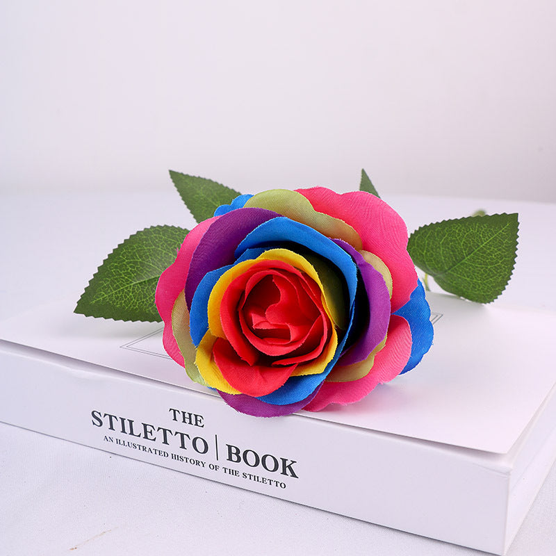 Rose single artificial flower