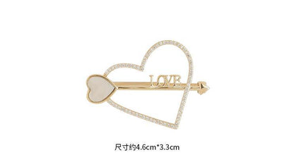 Arrow of love brooch