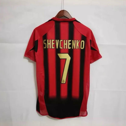 Camiseta de local visitante de Kaká Maldini Shevchenko Ibrahimović 