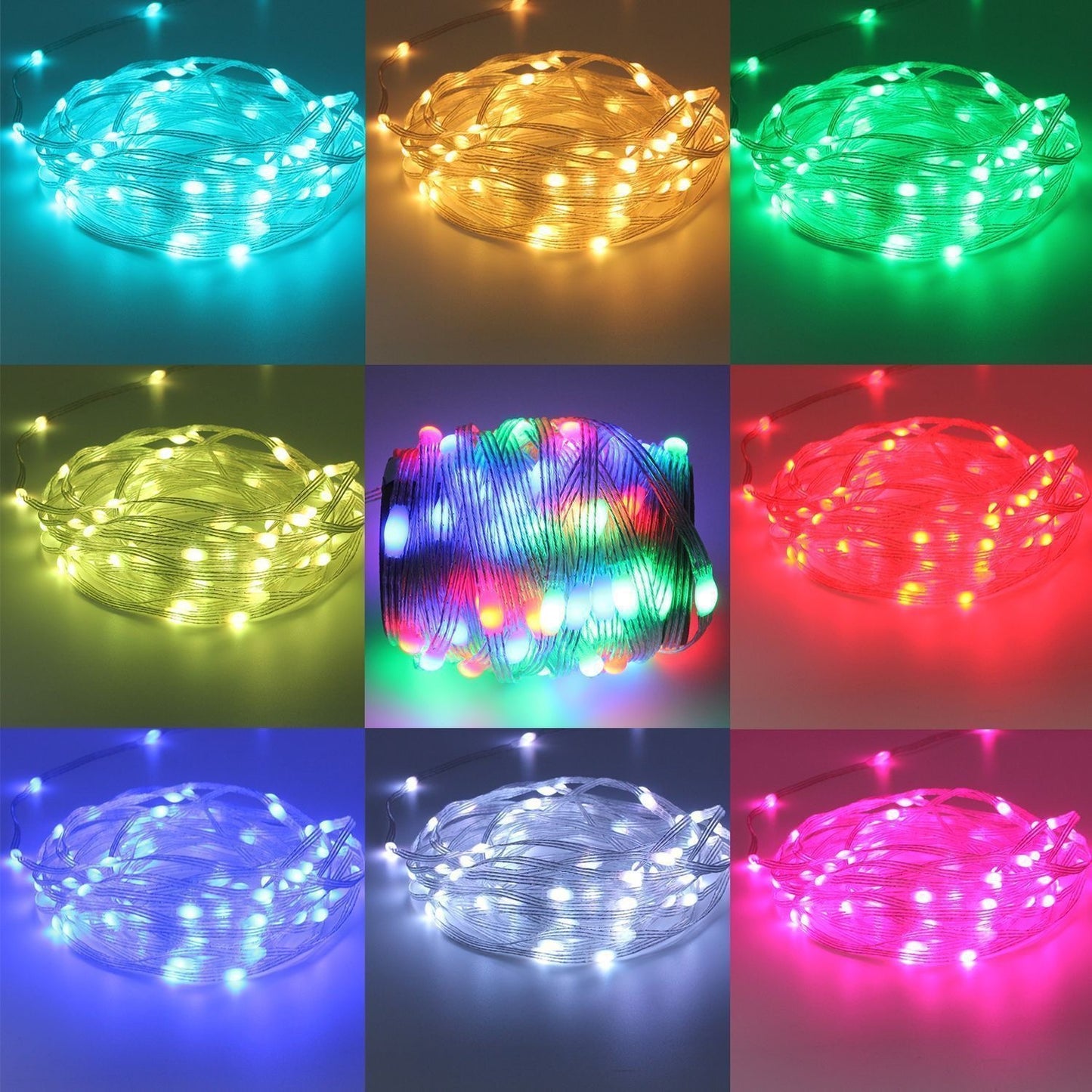 USB Bluetooth APP control LED colorful leather curtain light灯