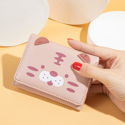 PU leather cute cartoon wallet