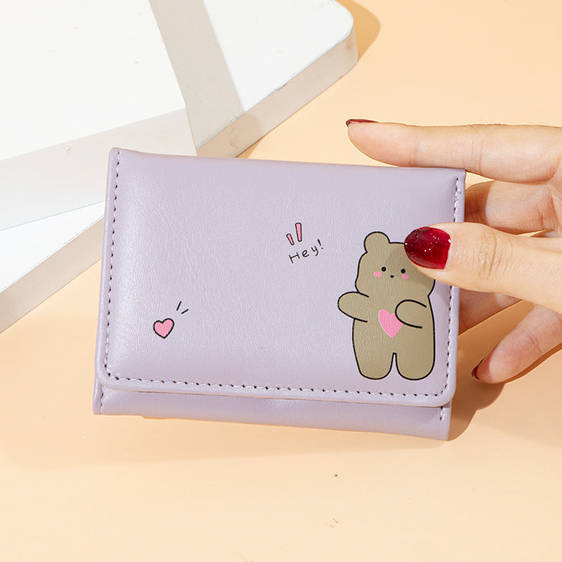 Wallet cute cartoon print