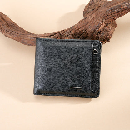 Short wallet new men's