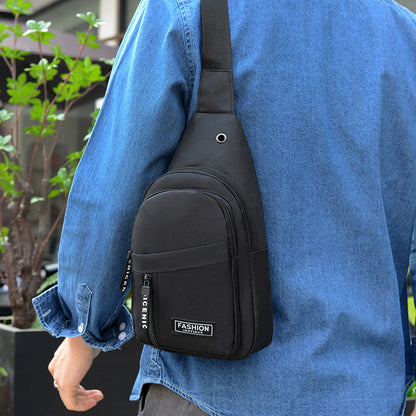 Casual Versatile Men's Breast Bag