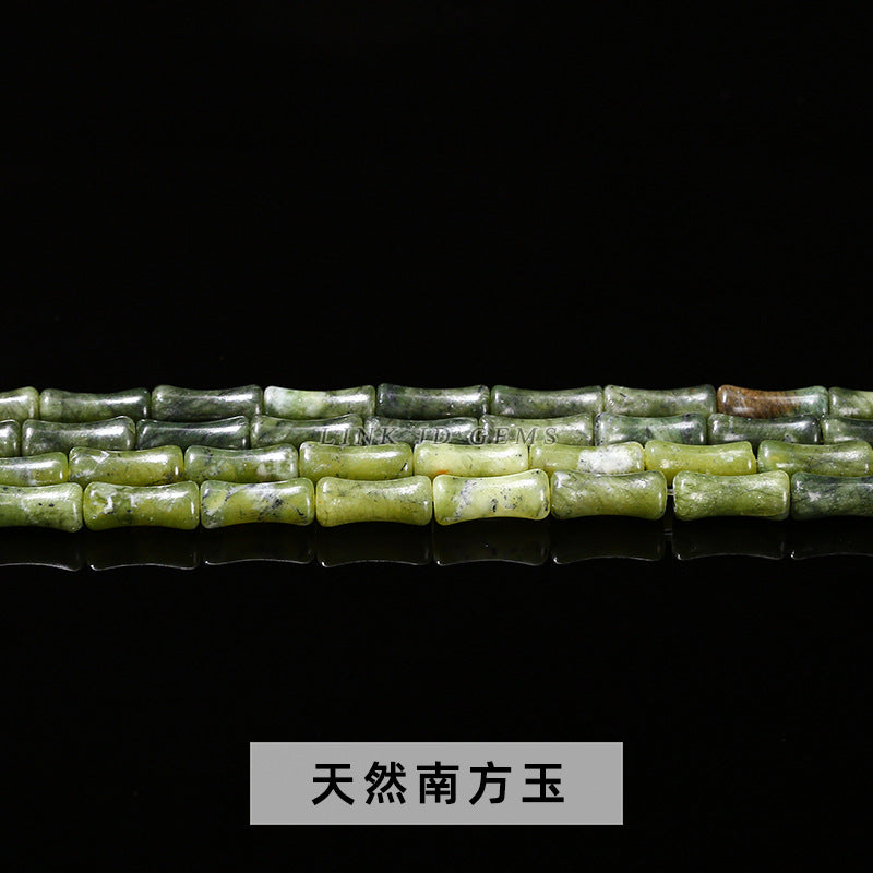 5X12mm Southern Yuzhu Festival Pipe Beads Loose Beads Separator Beads