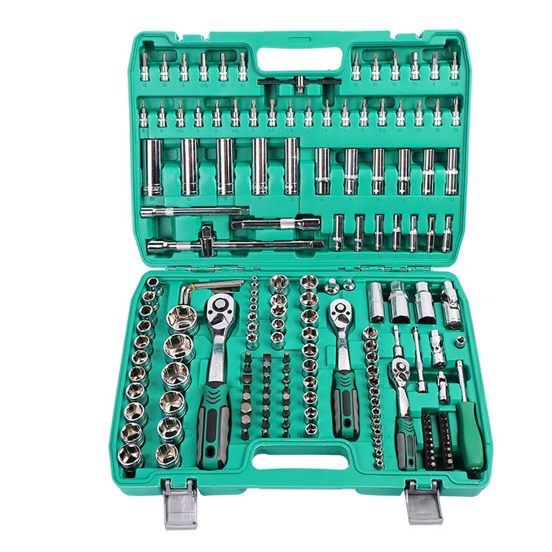 Auto repair tools 172-piece set of chrome vanadium steel