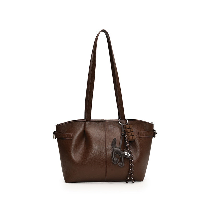 Autumn and winter new shoulder bag portable tote bag