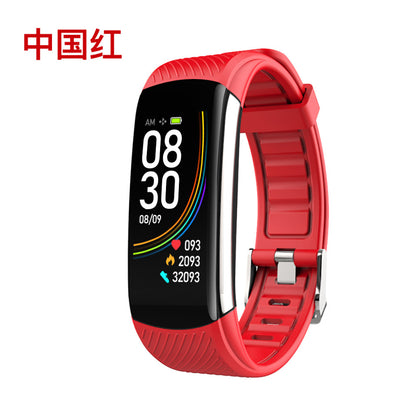 Huaqiangbei C6T Smart Band Blood Pressure Temperature Monitor