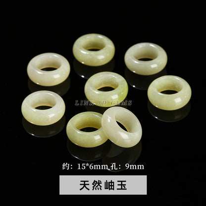 Natural Qingti Milk Cover Xiuyu Carving Pendant