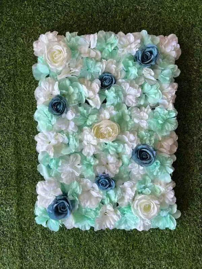 Rose Hydrangea Artificial Flower Wall Wholesale