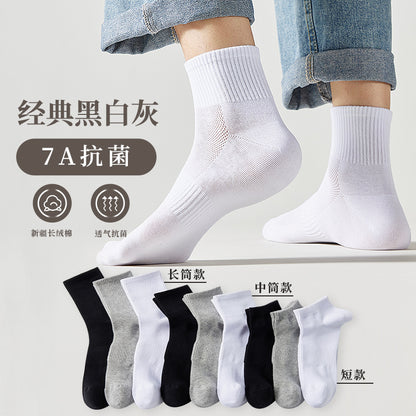 Mesh Breathable Cotton Men's Ankle Socks