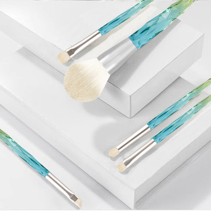 Makeup Brush Set Acrylic Handle Ultra-Soft Fiber