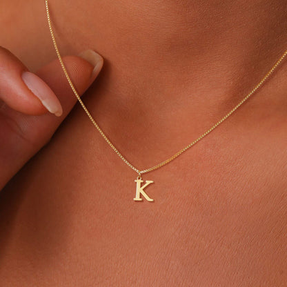 Hot selling 26 English letter necklace