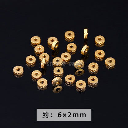 Stainless steel hammer beads loose beads