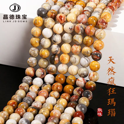 Agate loose beads DIY jewelry accessories beads