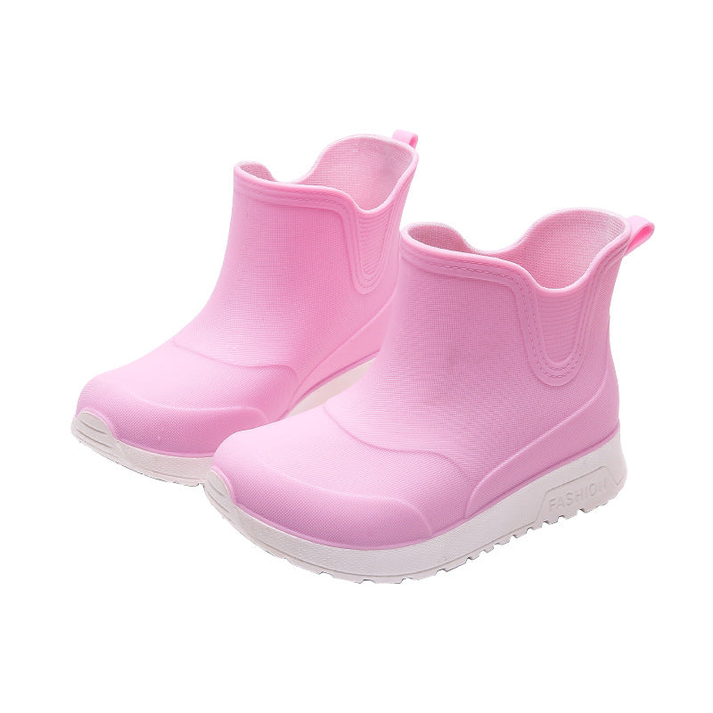 Fashion rain shoes for girls