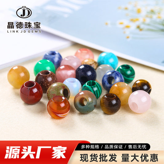 14-20Mm Jade Crystal Large Hole Beads Loose Beads