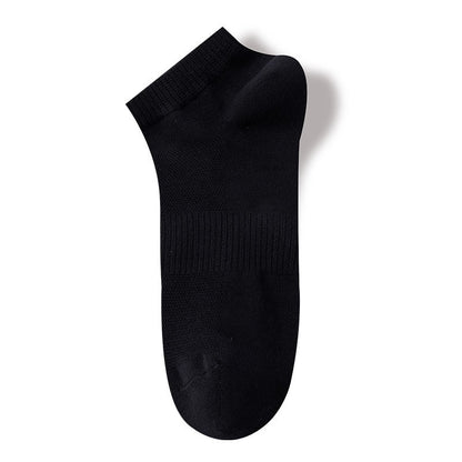 Men's Spring-Summer Thin Breathable Short Cotton Socks