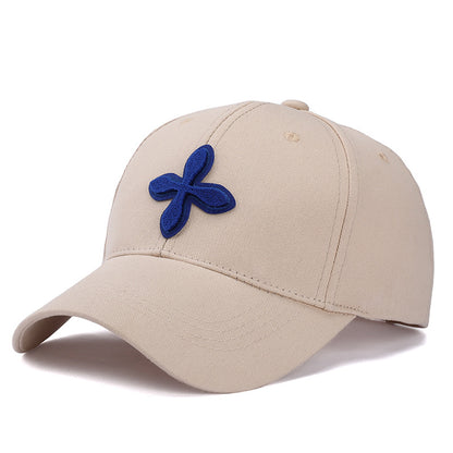 All-Season Embroidered Textured Sun Protection Baseball Cap