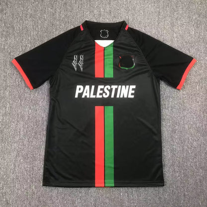 23-25 Palestine Rare Black White Camo Gray Black Pink Jersey