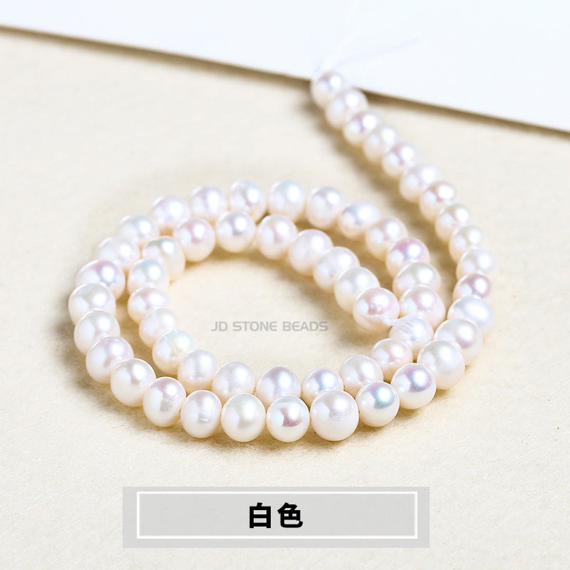 Freshwater pearl loose bead jewelry accessories