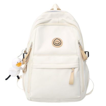 Student school bag casual multi-pocket backpack