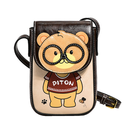 New fashionable classic bear mobile phone bag