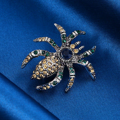 Personalized Spider Insect Brooch