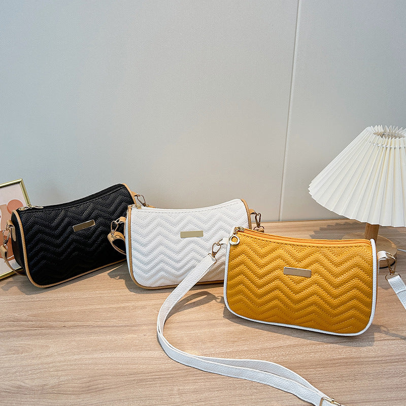 Wholesale wave pattern mobile phone bag