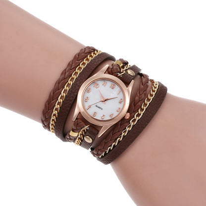 Wish Woven Wrap Women's Quartz Watch